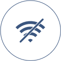 no internet conference call